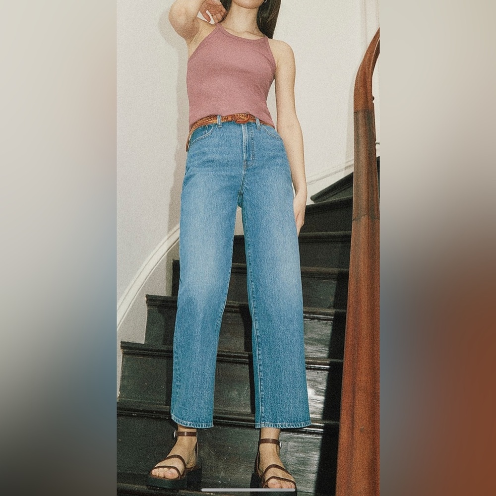Madewell - The Perfect Vintage Wide-Leg Crop Jean